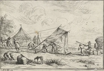 Opsætning af et telt